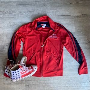 Nike MLB St. Louis Cardinals Zip-Up Jacket Red M